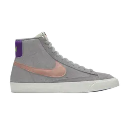 Nike: Серые кроссовки  Blazer Mid