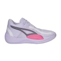 PUMA: Фиолетовые кроссовки 