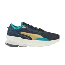 PUMA: Синие кроссовки 