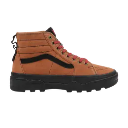 Vans: Коричневые кроссовки  Sk8-Hi