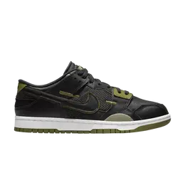 Nike: Чёрные кроссовки  Dunk Low