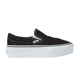 Vans: Чёрные кроссовки  Classic Slip On