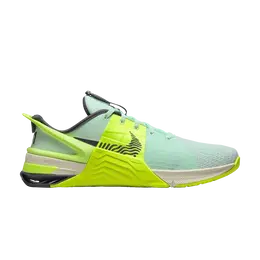 Nike: Зелёные кроссовки 