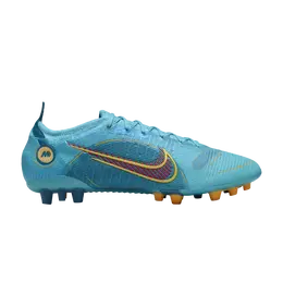 Nike: Синие кроссовки  Mercurial