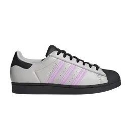 Adidas: Серые кроссовки  Superstar