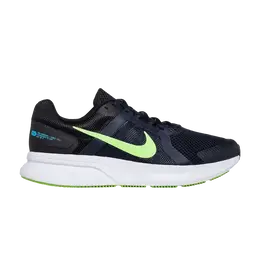 Nike: Синие кроссовки 
