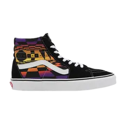 Vans: Чёрные кроссовки  Sk8-Hi