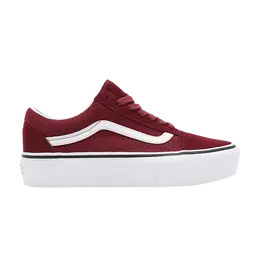 Vans: Красные кроссовки  Old Skool