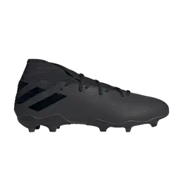 Adidas: Чёрные кроссовки  Nemeziz