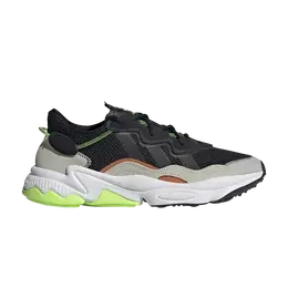 Adidas: Чёрные кроссовки  Ozweego