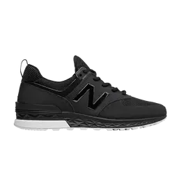 New Balance: Чёрные кроссовки  574