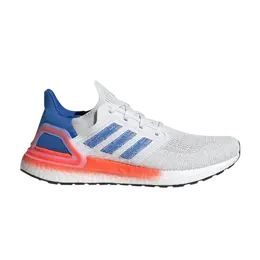 Adidas: Белые кроссовки  UltraBoost 20