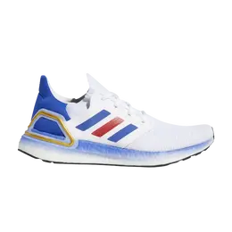 Adidas: Белые кроссовки  UltraBoost 20