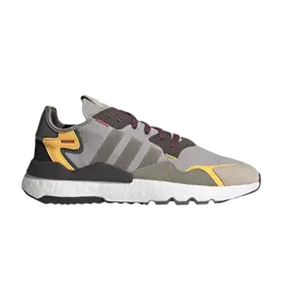 Adidas: Серые кроссовки  Nite Jogger