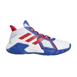 Adidas: Белые кроссовки 