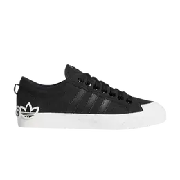 Adidas: Чёрные кроссовки  Nizza