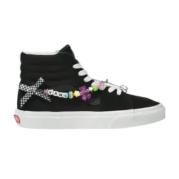 Vans: Чёрные кроссовки  Sk8-Hi