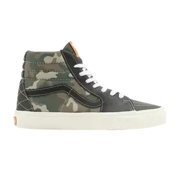 Vans: Зелёные кроссовки  Sk8-Hi