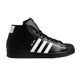 Adidas: Чёрные кроссовки  Pro Model