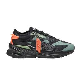 PUMA: Чёрные кроссовки 