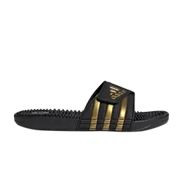Adidas: Чёрные кроссовки 