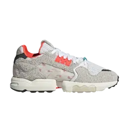 Adidas: Белые кроссовки  ZX Torsion