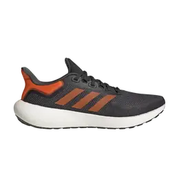 Adidas: Чёрные кроссовки  PureBoost