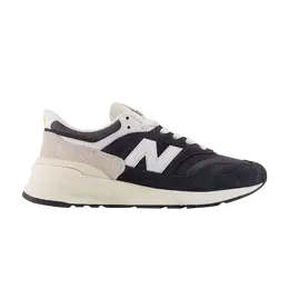 New Balance: Чёрные кроссовки 