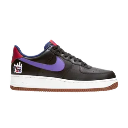 Nike: Чёрные кроссовки  Air Force 1 Low