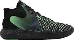 Nike: Чёрные кроссовки 