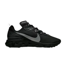 Nike: Чёрные кроссовки  React Element 55