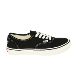 Vans: Чёрные кроссовки  Authentic