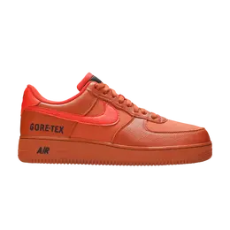 Nike: Оранжевые кроссовки  Air Force 1 Low