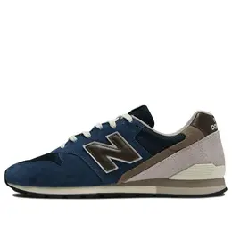 New Balance: Синие кроссовки  996