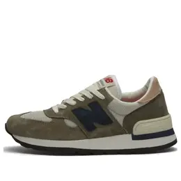 New Balance: Коричневые кроссовки 