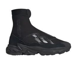 Adidas: Чёрные кроссовки  Ozweego