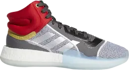 Adidas: Серебристые кроссовки  Marquee Boost