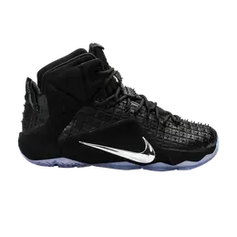 Nike: Чёрные кроссовки  Lebron 12
