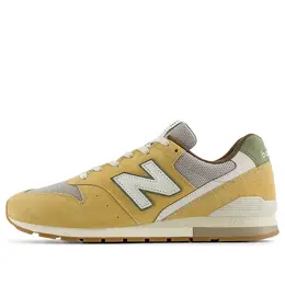 New Balance: Жёлтые кроссовки  996