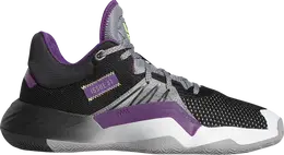 Adidas: Фиолетовые кроссовки 