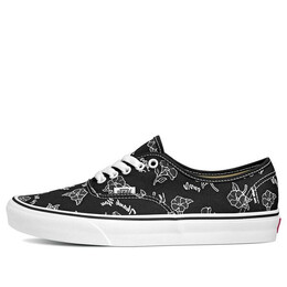 Vans: Чёрные кроссовки  Authentic