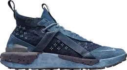 Nike: Синие кроссовки 