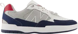 New Balance: Белые кроссовки 