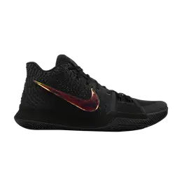 Nike: Чёрные кроссовки  Kyrie 3