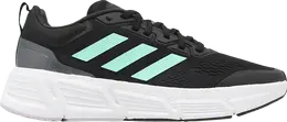 Adidas: Чёрные кроссовки 