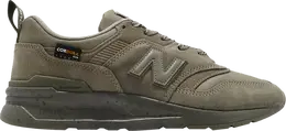 New Balance: Зелёные кроссовки  997