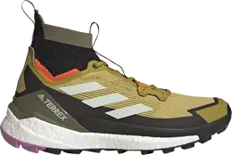 Adidas: Оранжевые ботинки  Terrex Free Hiker