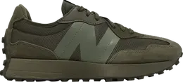 New Balance: Тёмные кроссовки  327