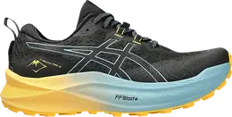 Asics: Чёрные кроссовки 