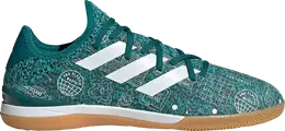 Adidas: Зелёные кроссовки 
